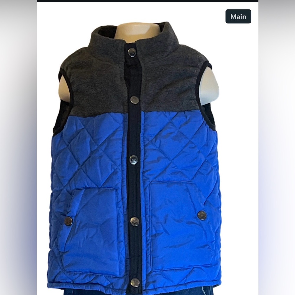 Boys Size 4T Cozy Fleece Vest – Casual Layering Piece